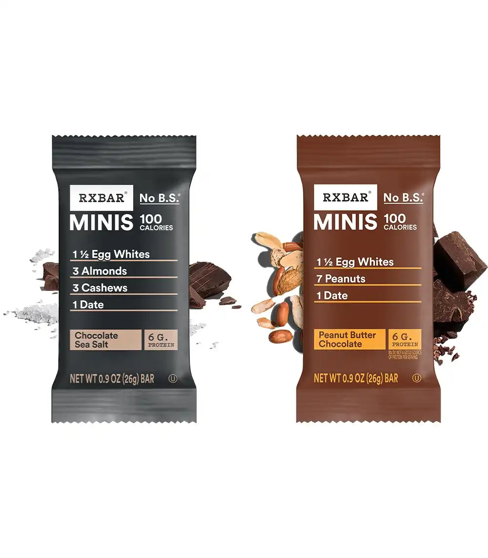 Chocolate Sea Salt & Peanut Butter Chocolate Minis