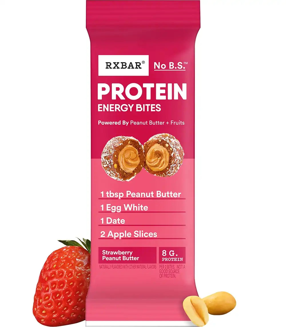RXBAR Protein Energy Bites Strawberry Peanut Butter